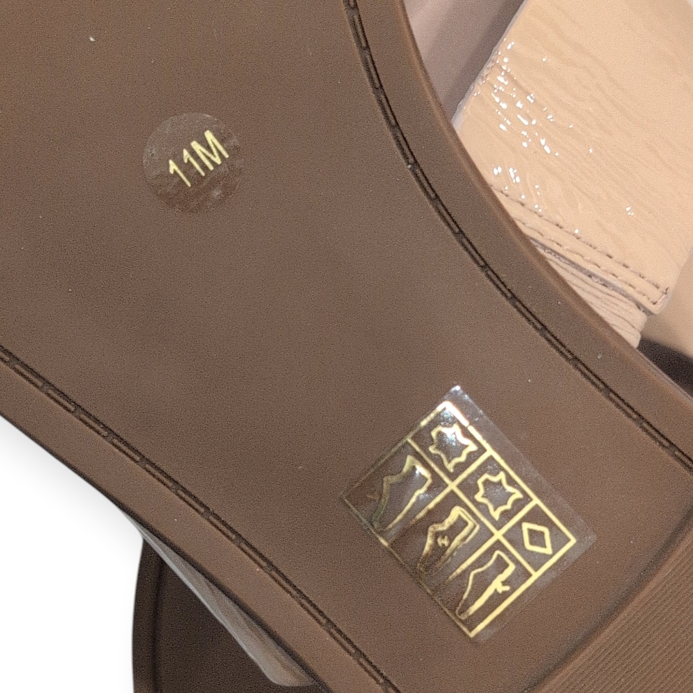 Tory Burch BENTON 2 flat thong sandal in goan sand 11 - Picture 5 of 7